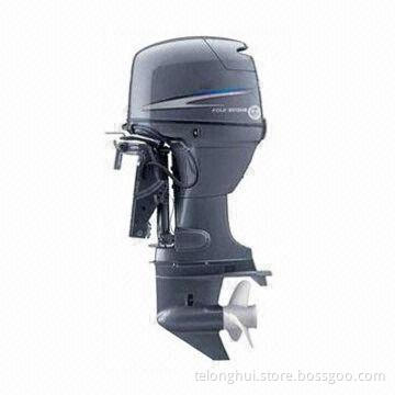 Outboard Motor for Yamaha, with Four-stroke and 75hp, 5,000-6,000rpm Speed Range